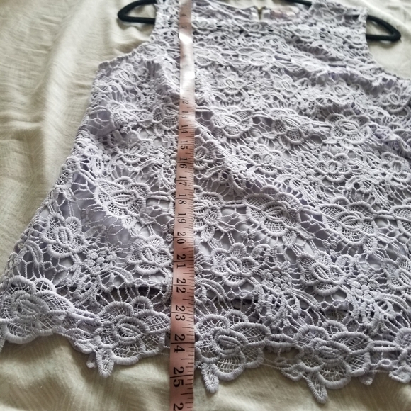 Nanette Lapore | Eyelet Lace Mockneck Top - Picture 6 of 6